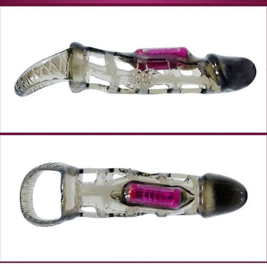 Guaina Estensibile con Vibrazione G-Spot per Coppia Robustezza e Più Sensazioni